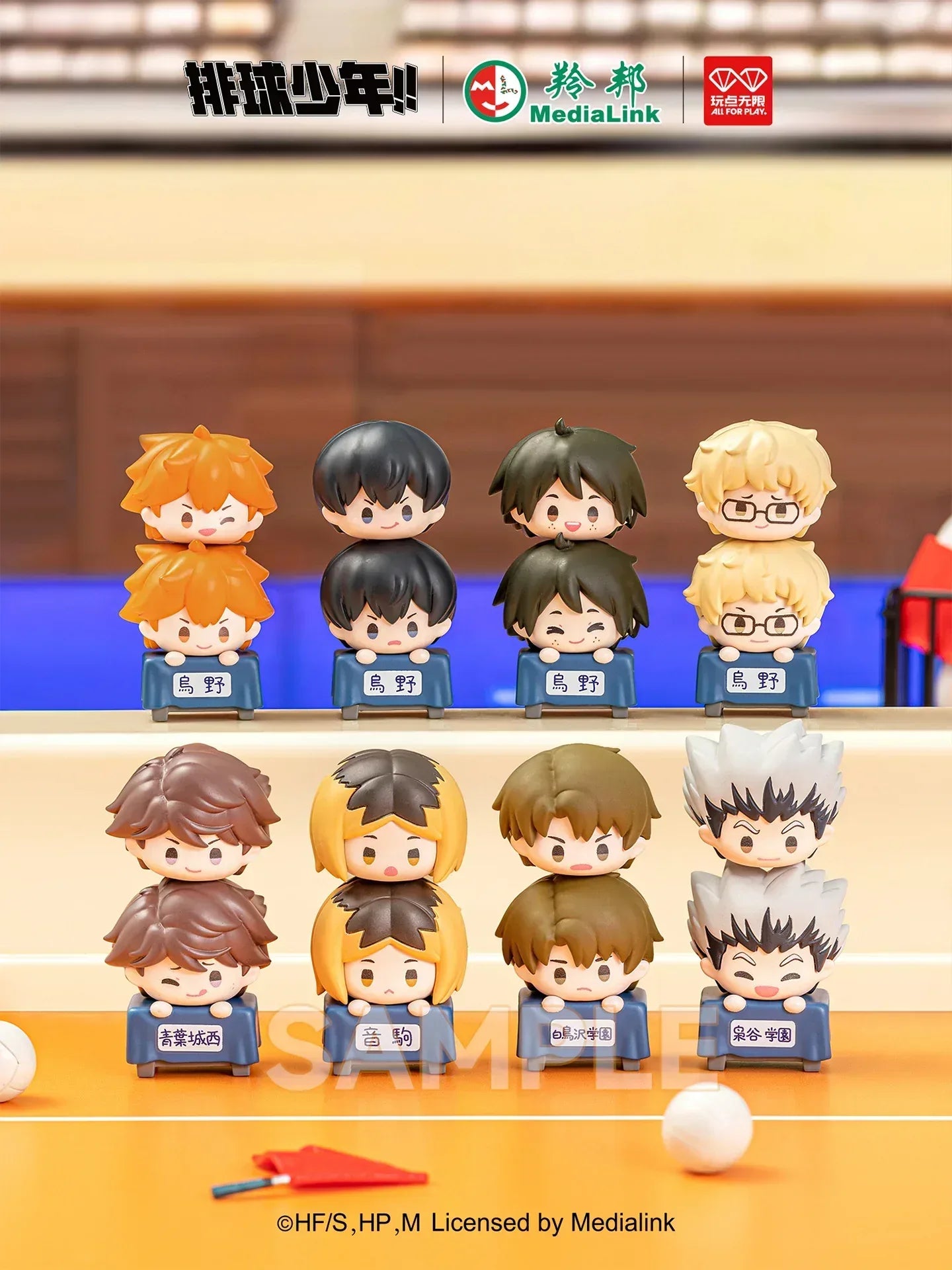Haikyu!! Sport Series Chibi Jenga Mystery Box Random One ACG Go Anime www.acg-go.com Haikyu!!, Mystery Box