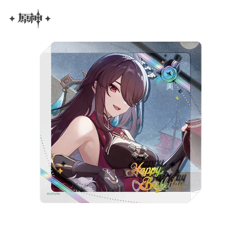 Genshin Impact The Day of Destiny Series Thick Acrylic Coaster 2025