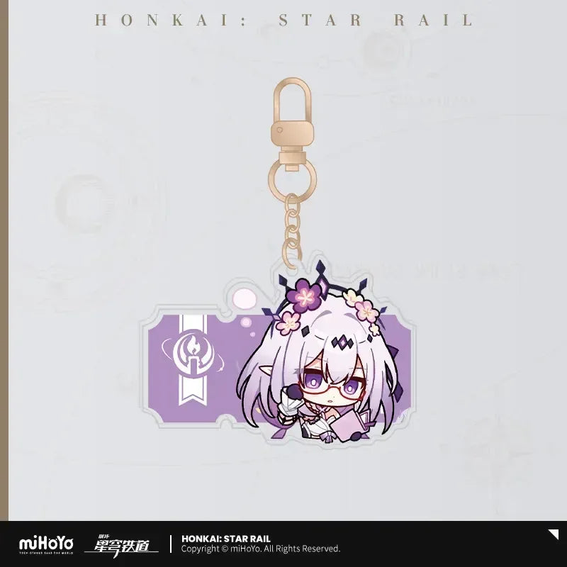 Honkai: Star Rail Pom-Pom Exhibition Series Acrylic Keychain Castorice ACG Go Anime www.acg-go.com Acheron, Aglaea, Anaxa, Argenti, Aventurine, Black Swan, Blade, Boothill, Caelus, Castorice, Cerydra, Cipher, Dan Heng, Dan Heng • Imbibitor Lunae, Dr. Ratio, Firefly, Fu Xuan, Fugue, Huohuo, Hyacine, Hysilens, Jade, Jing Yuan, Jingliu, Kafka, Luocha, March 7th, Mydei, Pendant & Keychain, Phainon, Robin, Ruan Mei, Sam, Seele, Silver Wolf, Sparkle, Stelle, Sunday, The Herta, Topaz, Trailblazer, Tribbie