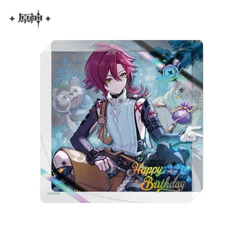 Genshin Impact The Day of Destiny Series Thick Acrylic Coaster 2025