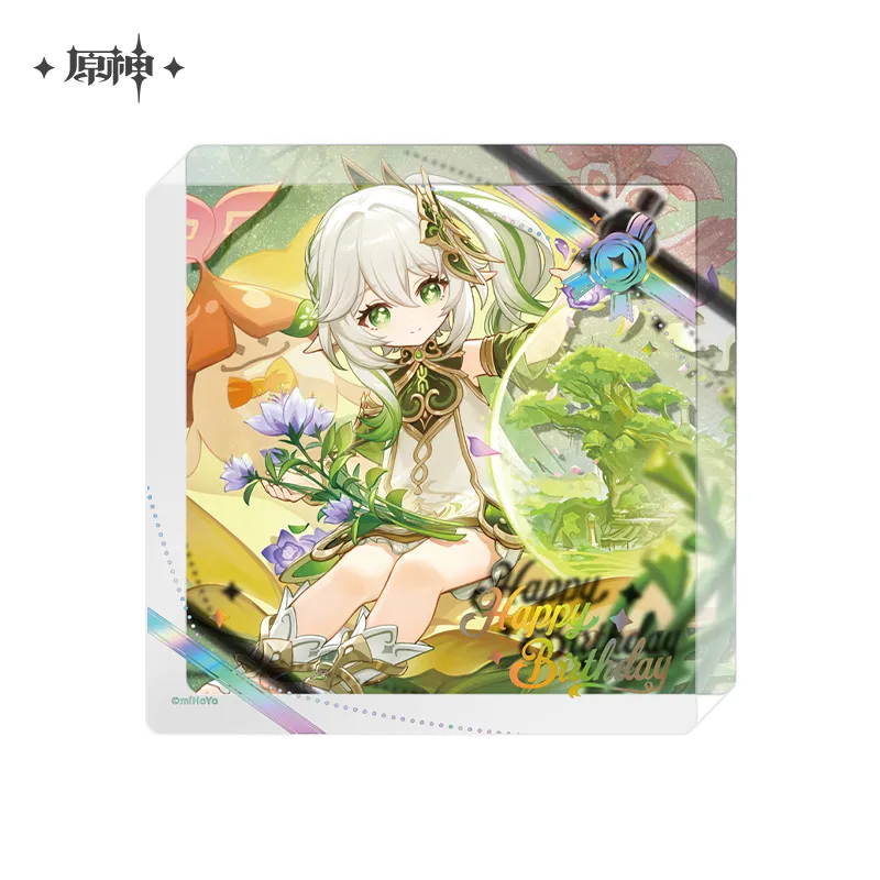 Genshin Impact The Day of Destiny Series Thick Acrylic Coaster 2025