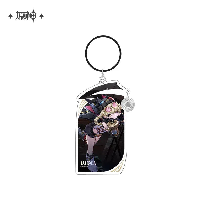 Genshin Impact Moonlit Ballad of the Night Series Acrylic Keychain