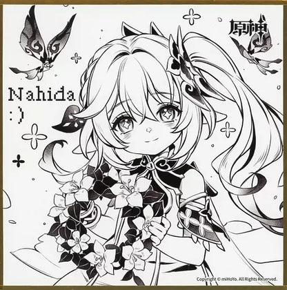 FES 2023 Memorial Shikishi Cardboard Nahida Ver. (Not For Sale)