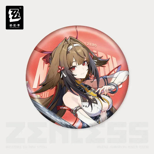 Zenless Zone Zero Artwork Series Yunkui Summit Tinplate Badge