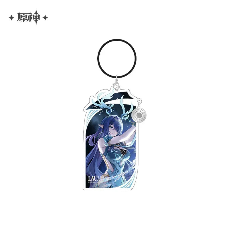 Genshin Impact Moonlit Ballad of the Night Series Acrylic Keychain