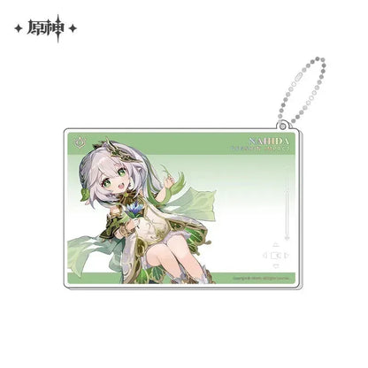 Genshin Impact Anniversary Celebration Series Acrylic Photo Card Second Anniversary - Nahida ACG Go Anime www.acg-go.com Aether, Art Decor, Furina, Lumine, Nahida, Paimon, Pendant & Keychain, Venti, Zhongli