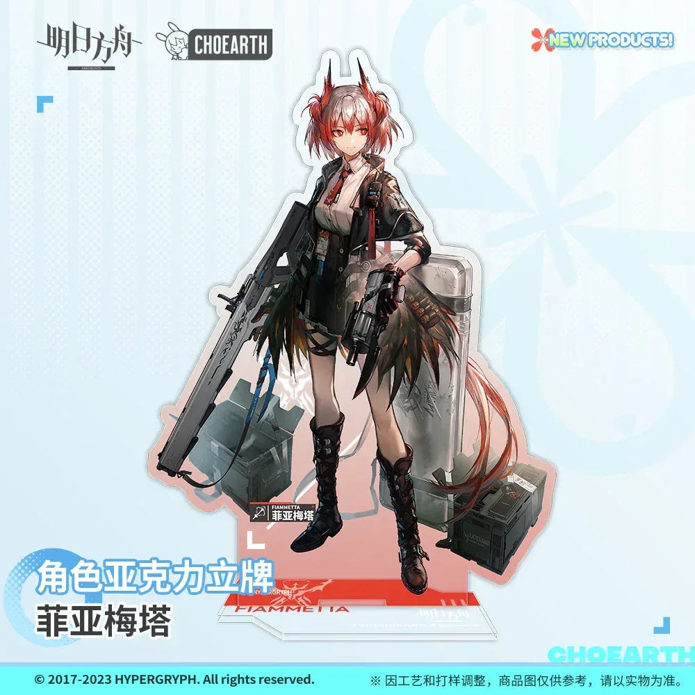 Arknights Character Acrylic Stand (Exusiai / Fiammetta / Mostima) Exusiai ACG Go Anime www.acg-go.com Arknights, Exusiai, Fiammetta, Mostima, Stand