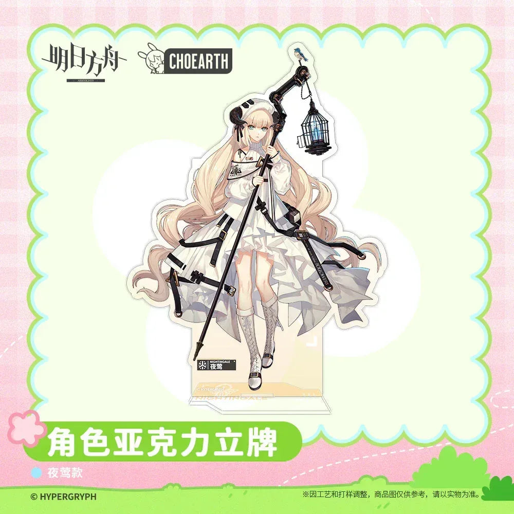 Arknights Character Acrylic Stand (Shining / Nightingale / Blemishine) Nightingale ACG Go Anime www.acg-go.com Blemishine, Nightingale, Shining, Stand