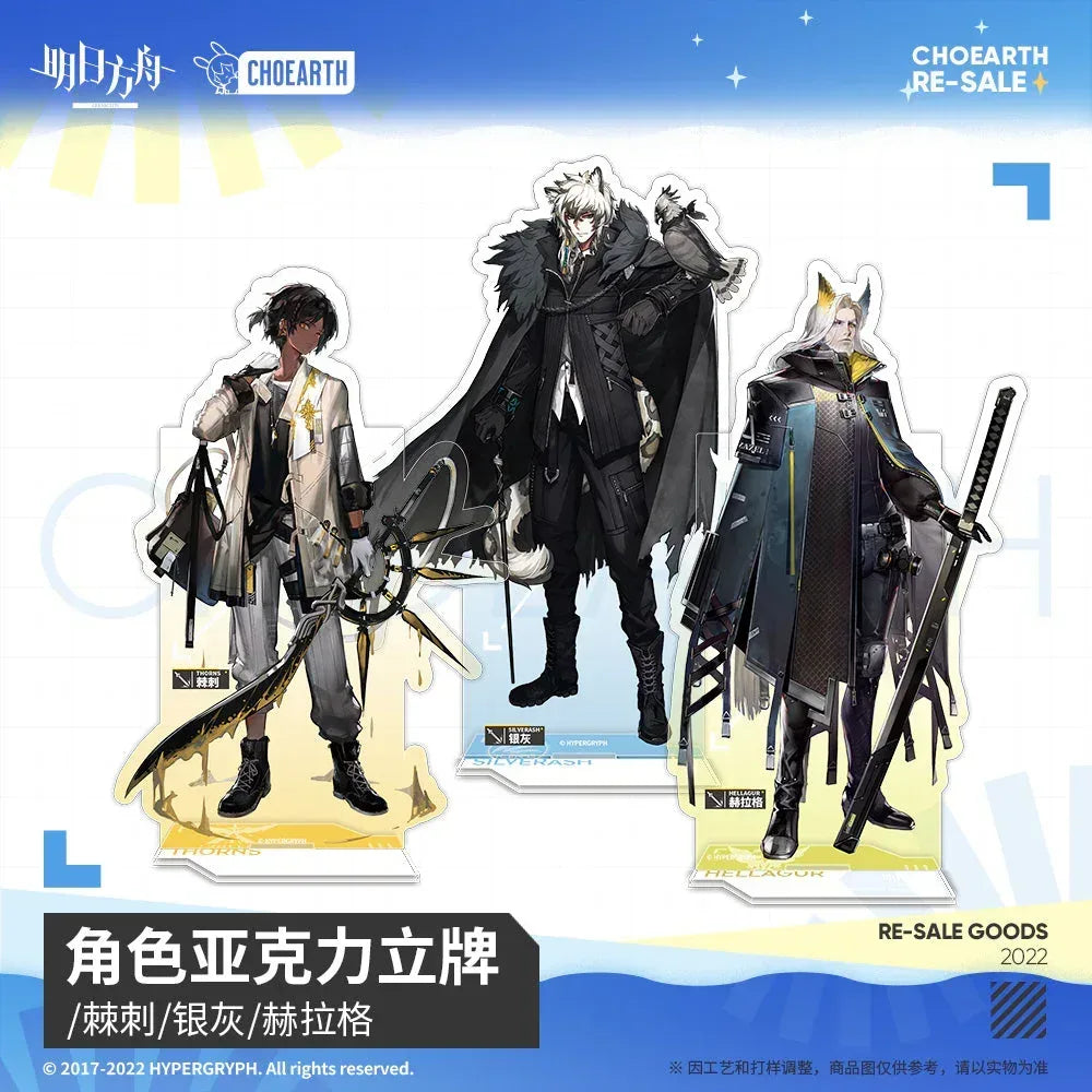 Arknights Character Acrylic Stand (Thorns/ SilverAsh / Hellagur) Hellagur ACG Go Anime www.acg-go.com Arknights, Hellagur, SilverAsh, Stand, Thorns