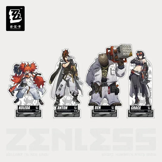 Zenless Zone Zero Artwork Series Belobog Heavy Industries Acrylic Stand Koleda Belobog ACG Go Anime www.acg-go.com Anton Ivanov, Ben Bigger, Grace Howard, Koleda Belobog, Stand