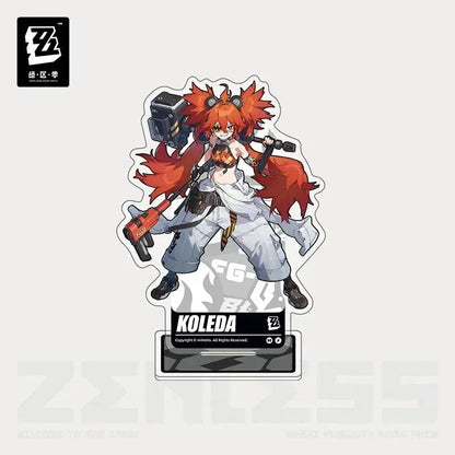 Zenless Zone Zero Artwork Series Belobog Heavy Industries Acrylic Stand Koleda Belobog ACG Go Anime www.acg-go.com Anton Ivanov, Ben Bigger, Grace Howard, Koleda Belobog, Stand