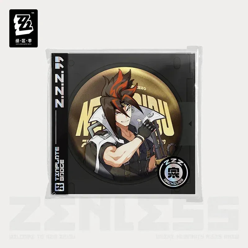 Zenless Zone Zero Artwork Series Belobog Heavy Industries Tinplate Badge Koleda Belobog ACG Go Anime www.acg-go.com Anton Ivanov, Badge, Ben Bigger, Grace Howard, Koleda Belobog