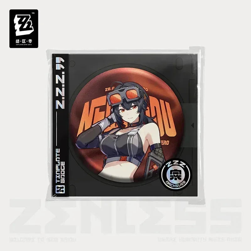 Zenless Zone Zero Artwork Series Belobog Heavy Industries Tinplate Badge Koleda Belobog ACG Go Anime www.acg-go.com Anton Ivanov, Badge, Ben Bigger, Grace Howard, Koleda Belobog