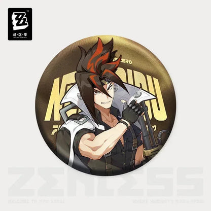 Zenless Zone Zero Artwork Series Belobog Heavy Industries Tinplate Badge Anton Ivanov ACG Go Anime www.acg-go.com Anton Ivanov, Badge, Ben Bigger, Grace Howard, Koleda Belobog