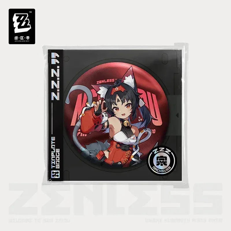 Zenless Zone Zero Artwork Series Cunning Hares AKA Gentle House Tinplate Badge Anby Demara ACG Go Anime www.acg-go.com Anby Demara, Badge, Billy Kid, Nekomiya Mana, Nicole Demara