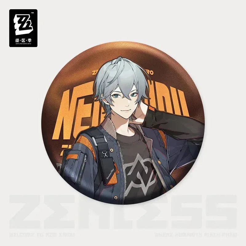 Zenless Zone Zero Artwork Series Random Play (Phaethon, Proxies, Poxy) Tinplate Badge Wise ACG Go Anime www.acg-go.com Badge, Belle, Wise