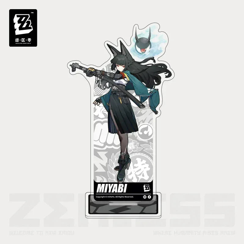 Zenless Zone Zero Artwork Series Section 6 Acrylic Stand Hoshimi Miyabi ACG Go Anime www.acg-go.com Hoshimi Miyabi, Soukaku, Stand