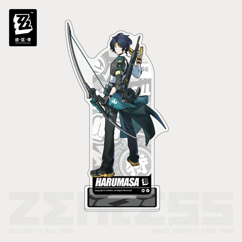 Zenless Zone Zero Artwork Series Section 6 Acrylic Stand Harumasa ACG Go Anime www.acg-go.com Hoshimi Miyabi, Soukaku, Stand