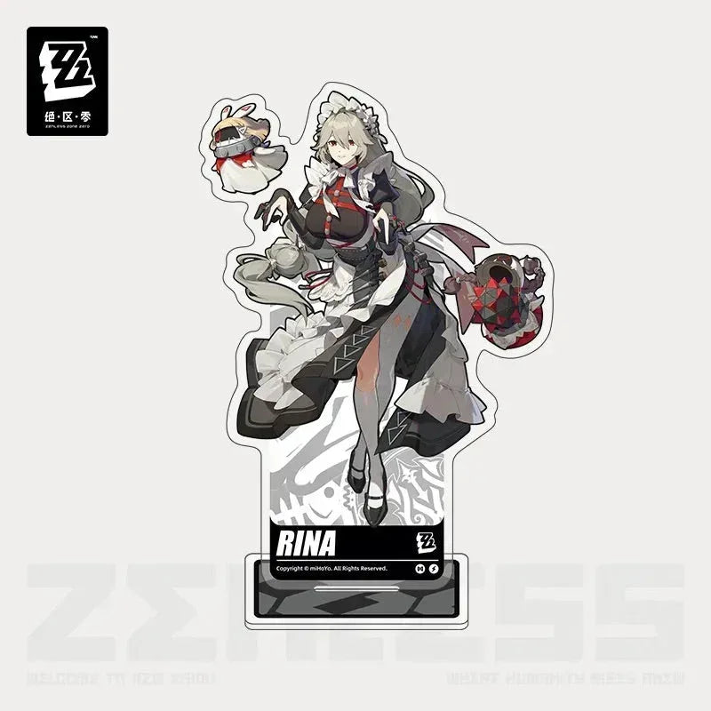 Zenless Zone Zero Artwork Series Victoria Housekeeping Co. Acrylic Stand Alexandrina Sebastiane (Rina) ACG Go Anime www.acg-go.com Alexandrina Sebastiane (Rina), Corin Wickes, Ellen Joe, Stand, Von Lycaon