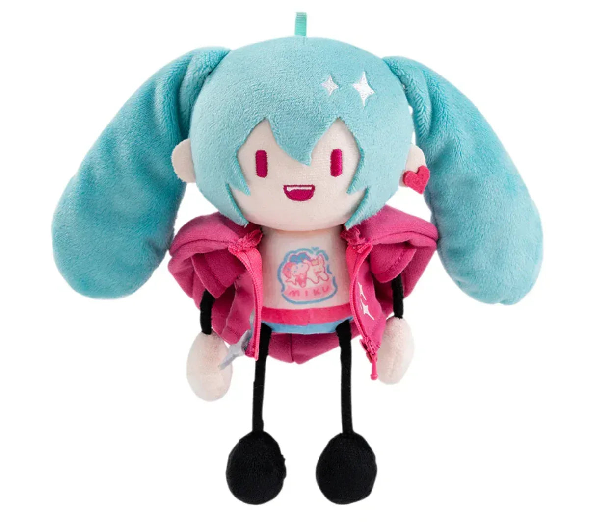 Hatsune Miku Radio Invasion Series Plush Keychain (Ant Body)