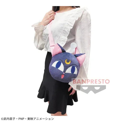 Spirits Sailor Moon 30th Anniversary Luna Plush Purse Luna ACG Go Anime www.acg-go.com Apparel, Bag, Luna, Plush