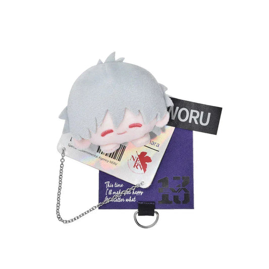 BEMOE Neon Genesis Evangelion Super Cute Plush Badge Kaworu Nagisa ACG Go Anime www.acg-go.com Badge, Ikari Shinji, Kaworu Nagisa, Mari Makinami, Neon Genesis Evangelion, Plush