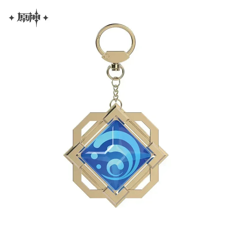 Genshin Impact FES 2023 Series Vision Keychain Liyue Hydro ACG Go Anime www.acg-go.com Anemo, Cryo, Dendro, ELectro, Geo, Hydro, Pendant & Keychain, Pyro, Vision