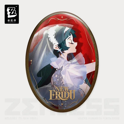 Zenless Zone Zero Concerto Channel Series Astra-nomical Moment Merch Badge Astra Yao ACG Go Anime www.acg-go.com Art Decor, Astra Yao, Badge, Belle, Evelyn Chevalier, Wise