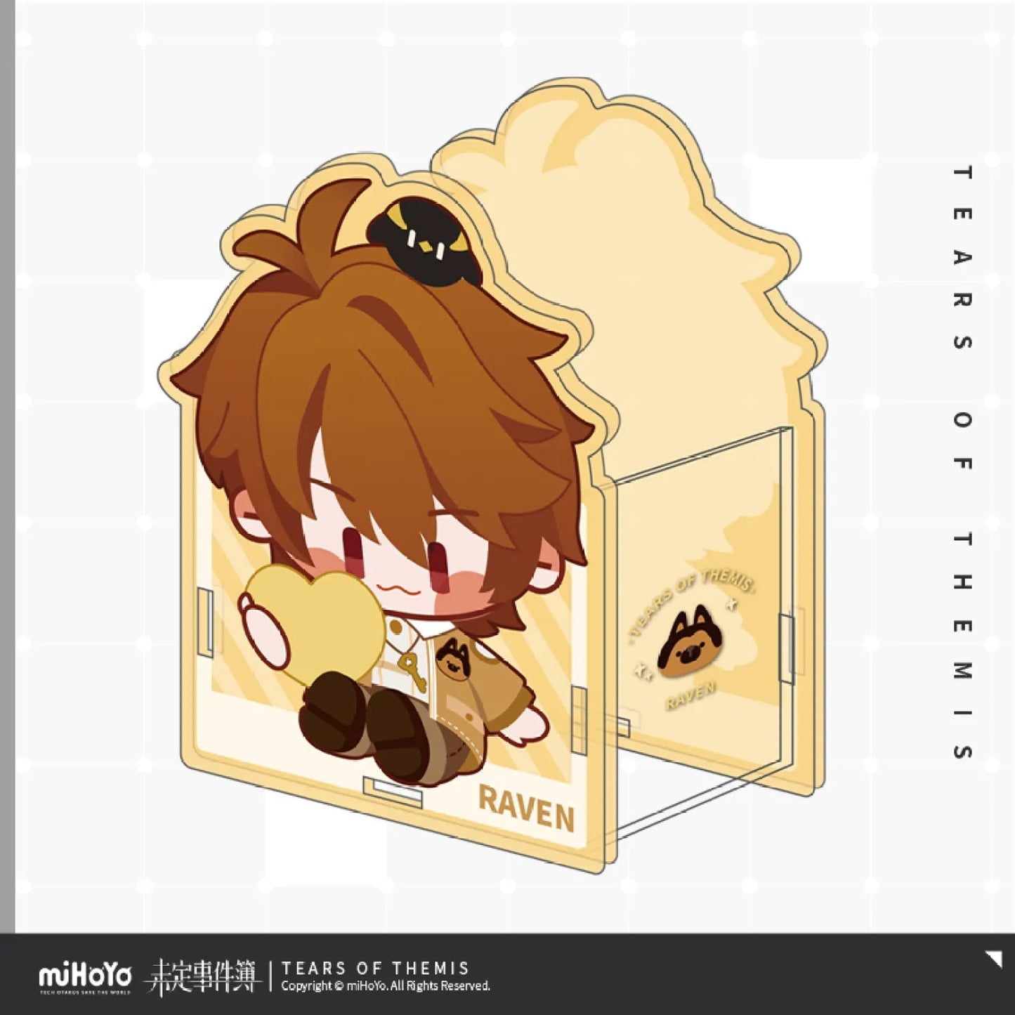 Mi Yu Xun Xin Series Chibi Acrylic Pen Container