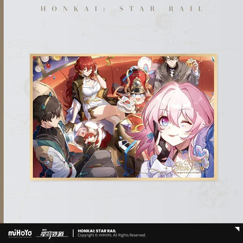 Honkai: Star Rail Stellar Celebration Series PET Shikishi Cardboard