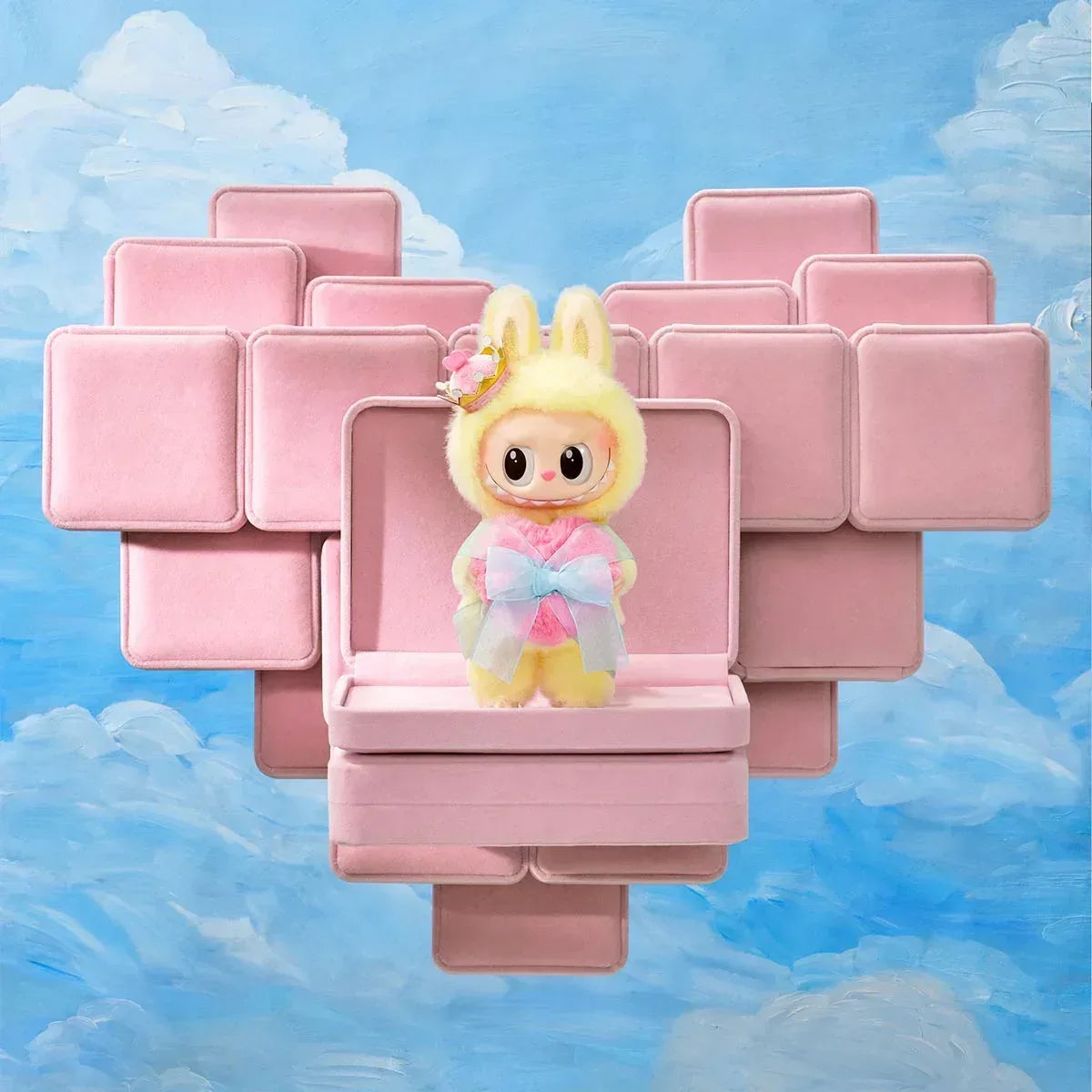 POP MART THE MONSTERS Let's Checkmate Series-Vinyl Plush Hanging Card Plush Toy ACG Go Anime www.acg-go.com Plush, Toy