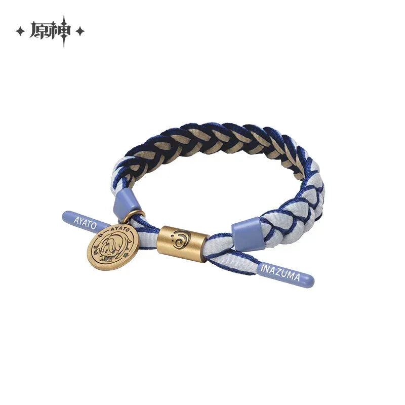 Genshin Impact Character Concepts Bracelet Kamisato Ayato ACG Go Anime www.acg-go.com Albedo, Apparel, Barbara, Concepts Bracelet, Diluc, Eula, Furina, Hu Tao, Kaedehara Kazuha, Kamisato Ayato, Keqing, Klee, Lyney, Nahida, Neuvillette, Nilou, Raiden Shogun, Shenhe, Tighnari, Venti, Wanderer, Xiao, Yae Miko, Yoimiya, Zhongli