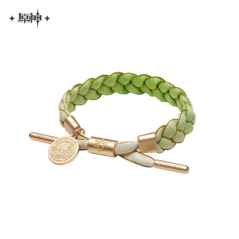 Genshin Impact Character Concepts Bracelet Nahida ACG Go Anime www.acg-go.com Albedo, Apparel, Barbara, Concepts Bracelet, Diluc, Eula, Furina, Hu Tao, Kaedehara Kazuha, Kamisato Ayato, Keqing, Klee, Lyney, Nahida, Neuvillette, Nilou, Raiden Shogun, Shenhe, Tighnari, Venti, Wanderer, Xiao, Yae Miko, Yoimiya, Zhongli