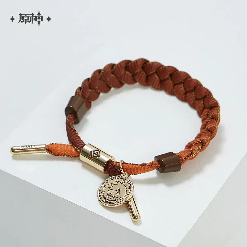 Genshin Impact Character Concepts Bracelet Zhongli ACG Go Anime www.acg-go.com Albedo, Apparel, Barbara, Concepts Bracelet, Diluc, Eula, Furina, Hu Tao, Kaedehara Kazuha, Kamisato Ayato, Keqing, Klee, Lyney, Nahida, Neuvillette, Nilou, Raiden Shogun, Shenhe, Tighnari, Venti, Wanderer, Xiao, Yae Miko, Yoimiya, Zhongli