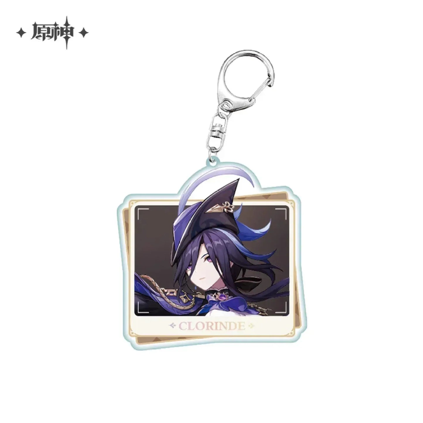 Genshin Impact Character PV Series Acrylic Keychain - Fontaine Clorinde ACG Go Anime www.acg-go.com Clorinde, Emilie, Furina, Lyney, Navia, Neuvillette, Pendant & Keychain, Sigewinne, Theme Artwork, Wriothesley