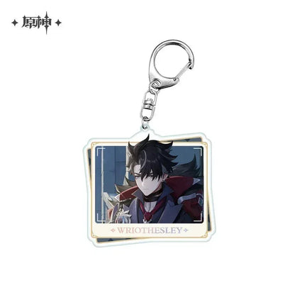 Genshin Impact Character PV Series Acrylic Keychain - Fontaine Wriothesley ACG Go Anime www.acg-go.com Clorinde, Emilie, Furina, Lyney, Navia, Neuvillette, Pendant & Keychain, Sigewinne, Theme Artwork, Wriothesley