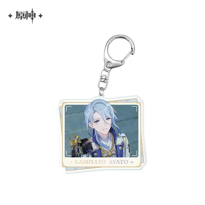 Genshin Impact Character PV Series Acrylic Keychain - Inazuma Kamizato Ayato ACG Go Anime www.acg-go.com Arataki Itto, Chiori, Kaedehara Kazuha, Kamisato Ayaka, Kamisato Ayato, Pendant & Keychain, Sangonomiya Kokomi, Theme Artwork, Yae Miko, Yoimiya