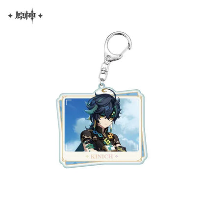 Genshin Impact Character PV Series Acrylic Keychain Natlan Kinich ACG Go Anime www.acg-go.com Chasca, Citlali, Kinich, Mavuika, Mualani, Natlan, Pendant & Keychain, Xilonen