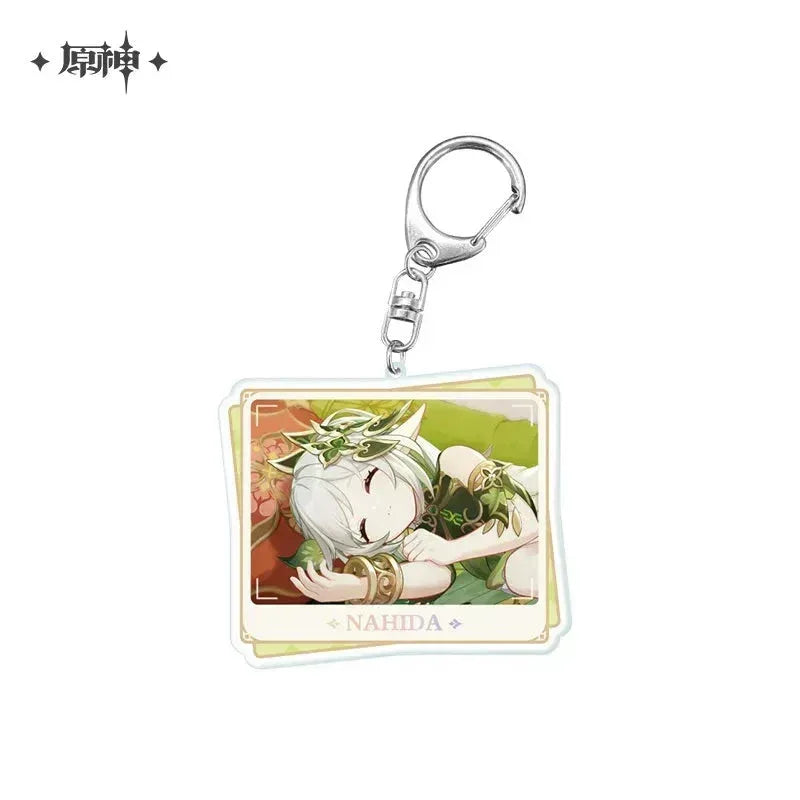 Genshin Impact Character PV Series Acrylic Keychain - Sumeru Nahida ACG Go Anime www.acg-go.com Alhaitham, Cyno, Dehya, Nahida, Nilou, Pendant & Keychain, Theme Artwork, Tighnari, Wanderer