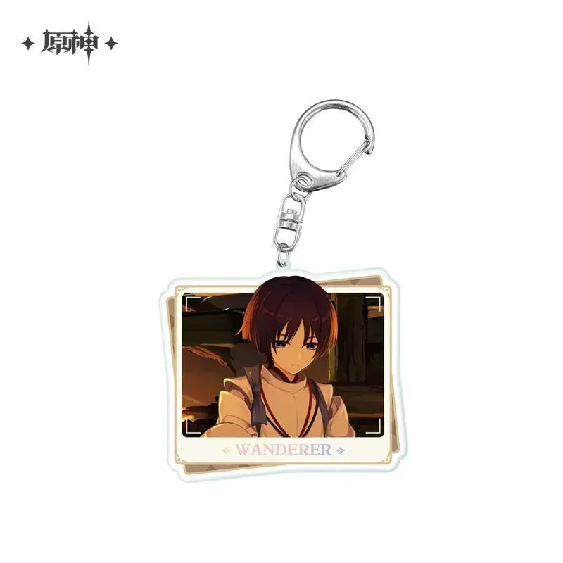 Genshin Impact Character PV Series Acrylic Keychain - Sumeru Wanderer / Scaramouche ACG Go Anime www.acg-go.com Alhaitham, Cyno, Dehya, Nahida, Nilou, Pendant & Keychain, Theme Artwork, Tighnari, Wanderer