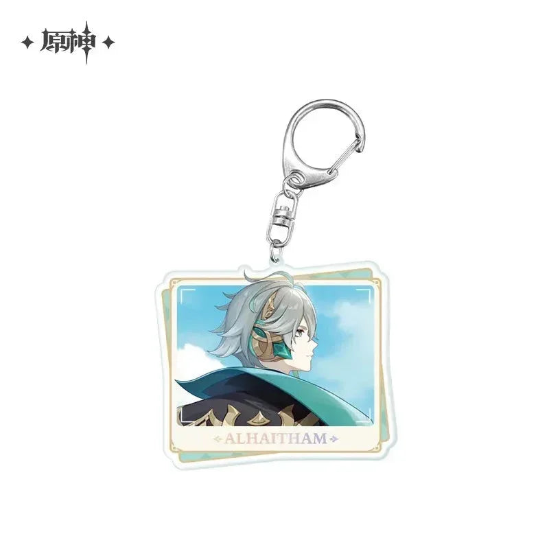 Genshin Impact Character PV Series Acrylic Keychain - Sumeru Alhaitham ACG Go Anime www.acg-go.com Alhaitham, Cyno, Dehya, Nahida, Nilou, Pendant & Keychain, Theme Artwork, Tighnari, Wanderer