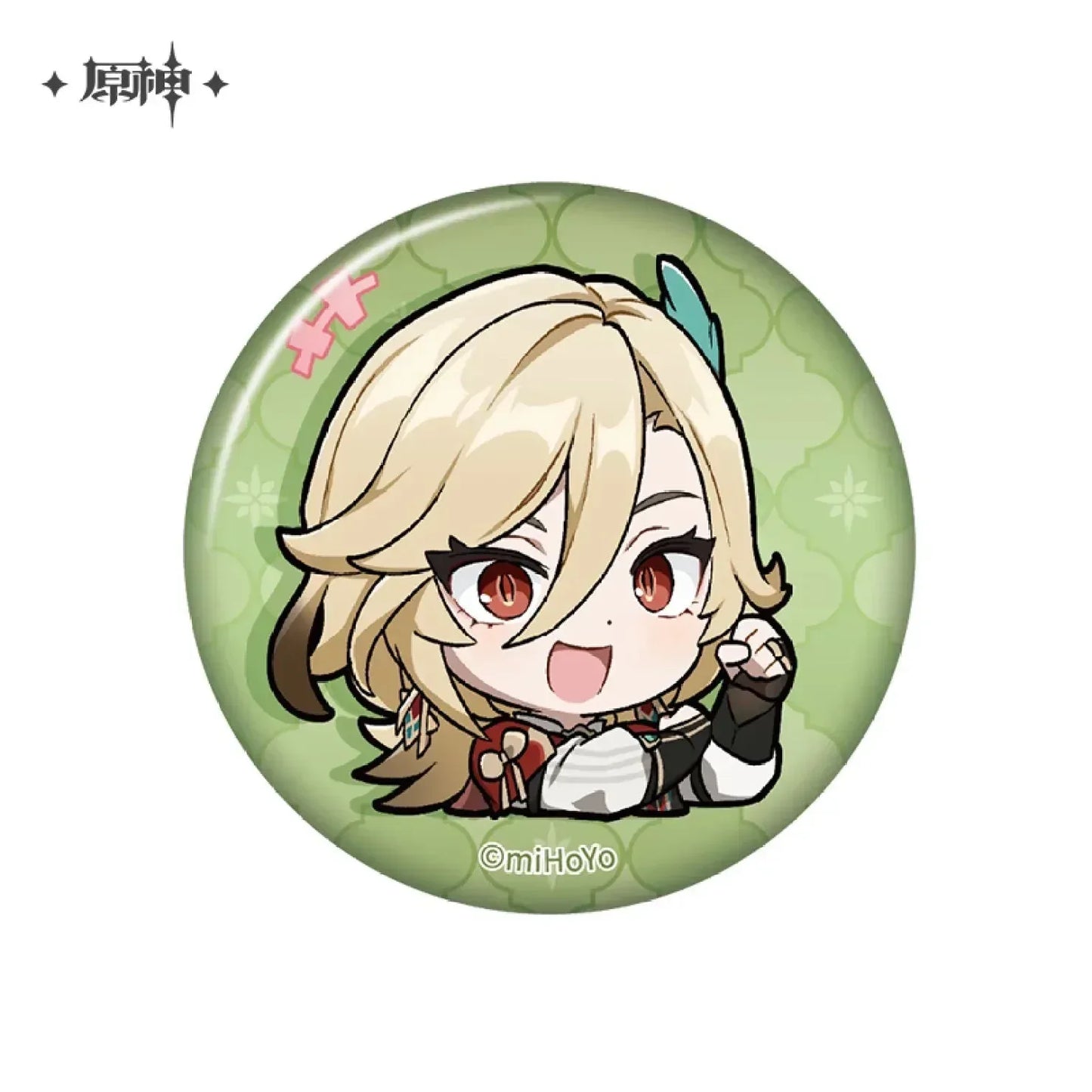 Genshin Impact Chibi Emojis Series Badge Sumeru Kaveh ACG Go Anime www.acg-go.com Alhaitham, Badge, Candace, Character Artwork, Collei, Cyno, Dehya, Dori, Faruzan, Kaveh, Layla, Nahida, Nilou, Sethos, Tighnari, Wanderer