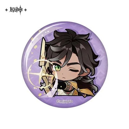 Genshin Impact Chibi Emojis Series Badge Sumeru Sethos ACG Go Anime www.acg-go.com Alhaitham, Badge, Candace, Character Artwork, Collei, Cyno, Dehya, Dori, Faruzan, Kaveh, Layla, Nahida, Nilou, Sethos, Tighnari, Wanderer