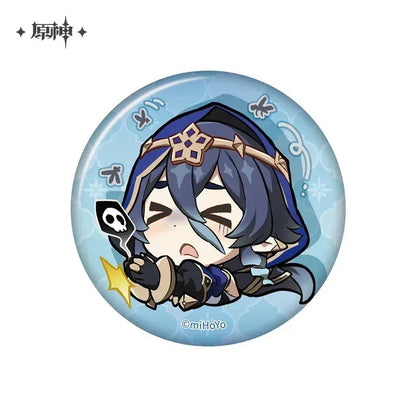 Genshin Impact Chibi Emojis Series Badge Sumeru Layla ACG Go Anime www.acg-go.com Alhaitham, Badge, Candace, Character Artwork, Collei, Cyno, Dehya, Dori, Faruzan, Kaveh, Layla, Nahida, Nilou, Sethos, Tighnari, Wanderer
