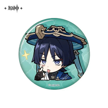 Genshin Impact Chibi Emojis Series Badge Sumeru Scaramouche / Wanderer ACG Go Anime www.acg-go.com Alhaitham, Badge, Candace, Character Artwork, Collei, Cyno, Dehya, Dori, Faruzan, Kaveh, Layla, Nahida, Nilou, Sethos, Tighnari, Wanderer