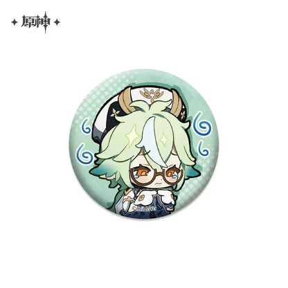 Genshin Impact Chibi Emojis Series Badge Vol.1 Sucrose ACG Go Anime www.acg-go.com Albedo, Azhdaha, Badge, Character Artwork, Diona, Eula, Fischl, Ganyu, Hu Tao, Kaedehara Kazuha, Kamisato Ayaka, Keqing, Mona, Qiqi, Rosaria, Sayu, Sucrose, Tartaglia, Venti, Xiao, Xinyan, Yanfei, Yoimiya, Zhongli