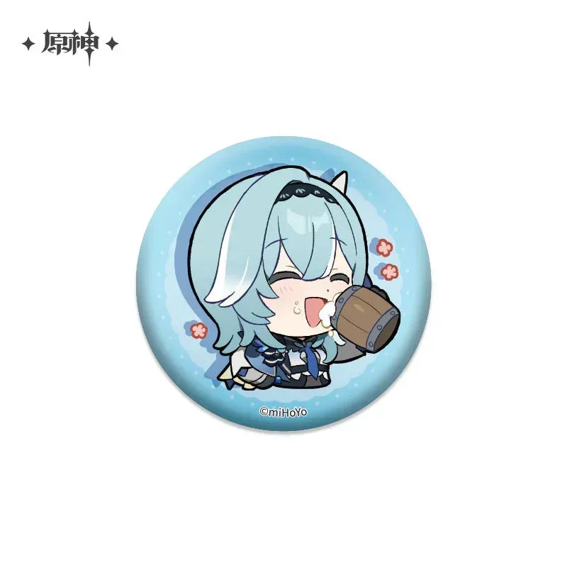 Genshin Impact Chibi Emojis Series Badge Vol.1 Eula ACG Go Anime www.acg-go.com Albedo, Azhdaha, Badge, Character Artwork, Diona, Eula, Fischl, Ganyu, Hu Tao, Kaedehara Kazuha, Kamisato Ayaka, Keqing, Mona, Qiqi, Rosaria, Sayu, Sucrose, Tartaglia, Venti, Xiao, Xinyan, Yanfei, Yoimiya, Zhongli