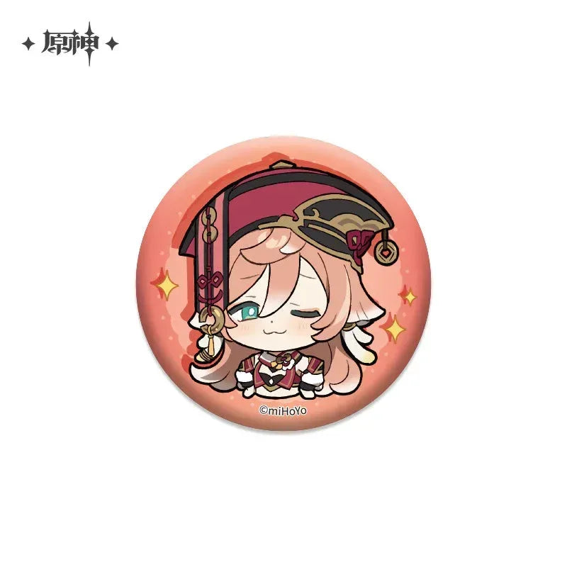 Genshin Impact Chibi Emojis Series Badge Vol.1 Yanfei ACG Go Anime www.acg-go.com Albedo, Azhdaha, Badge, Character Artwork, Diona, Eula, Fischl, Ganyu, Hu Tao, Kaedehara Kazuha, Kamisato Ayaka, Keqing, Mona, Qiqi, Rosaria, Sayu, Sucrose, Tartaglia, Venti, Xiao, Xinyan, Yanfei, Yoimiya, Zhongli