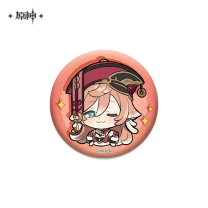 Genshin Impact Chibi Emojis Series Badge Vol.1 Yanfei ACG Go Anime www.acg-go.com Albedo, Azhdaha, Badge, Character Artwork, Diona, Eula, Fischl, Ganyu, Hu Tao, Kaedehara Kazuha, Kamisato Ayaka, Keqing, Mona, Qiqi, Rosaria, Sayu, Sucrose, Tartaglia, Venti, Xiao, Xinyan, Yanfei, Yoimiya, Zhongli