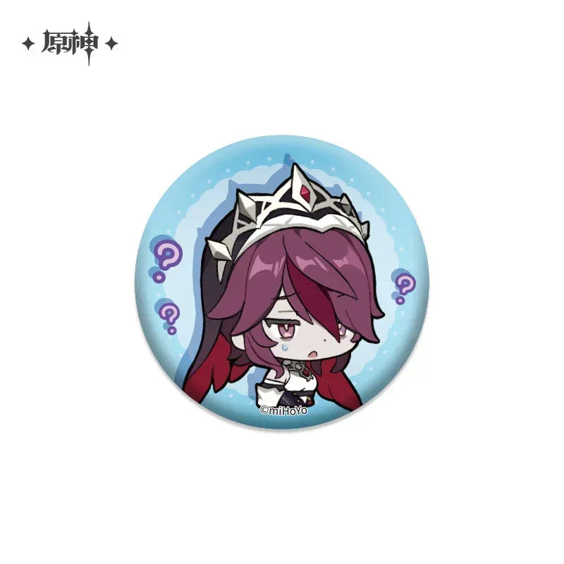 Genshin Impact Chibi Emojis Series Badge Vol.1 Rosaria ACG Go Anime www.acg-go.com Albedo, Azhdaha, Badge, Character Artwork, Diona, Eula, Fischl, Ganyu, Hu Tao, Kaedehara Kazuha, Kamisato Ayaka, Keqing, Mona, Qiqi, Rosaria, Sayu, Sucrose, Tartaglia, Venti, Xiao, Xinyan, Yanfei, Yoimiya, Zhongli